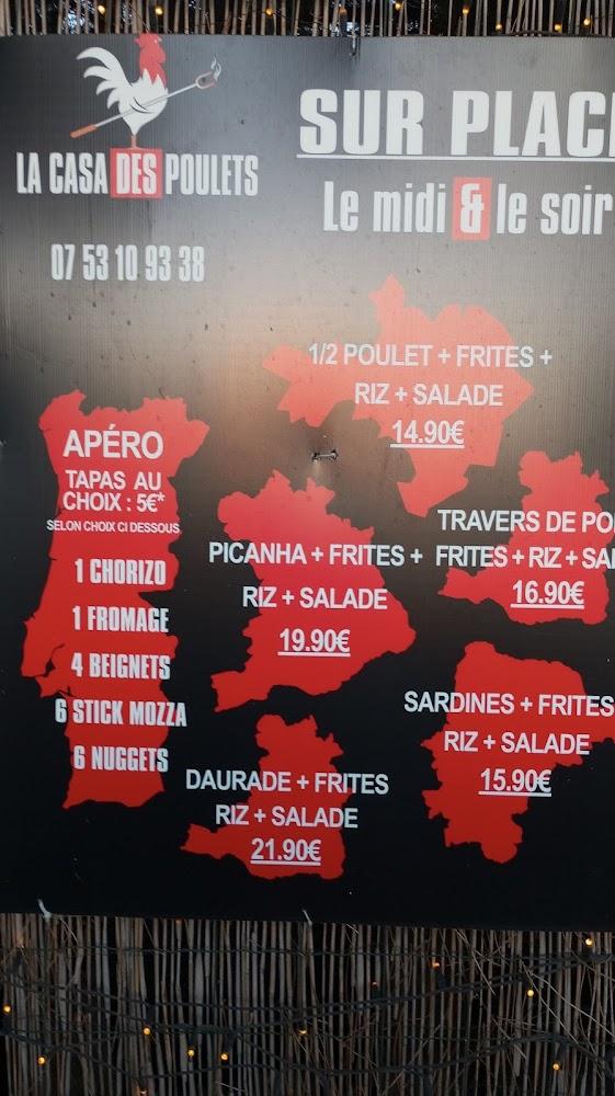 La casa des poulets - Menu Image 3